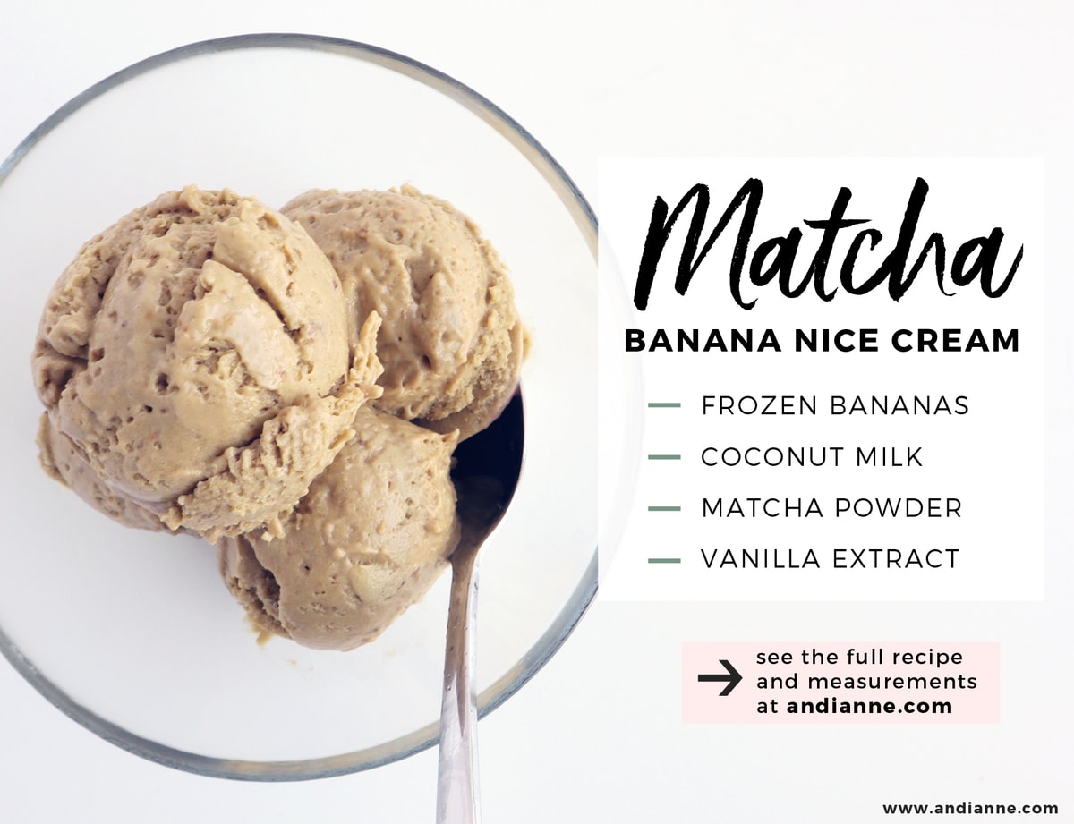 Top 8 banana ice cream flavors 1 Banana Nice Cream - Six Different Flavors
