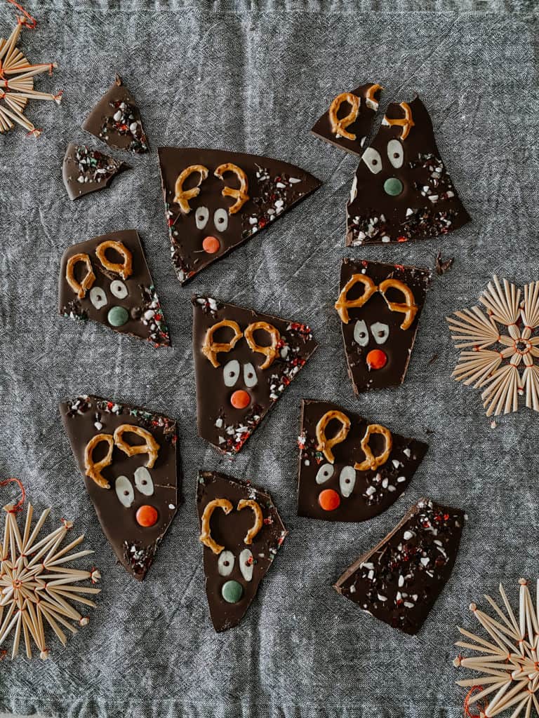 Reindeer Bark Chocolate