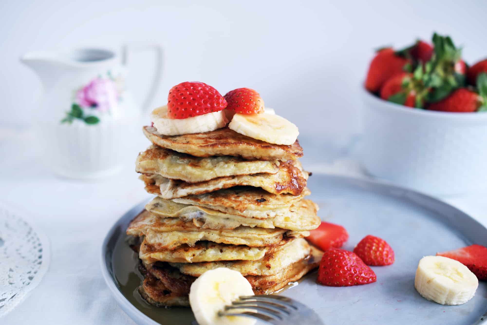 Two-Ingredient Banana Pancakes - Andi Anne Two-Ingredient Banana Pancakes - Andi Anne