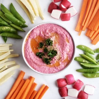 Pink Beet Hummus