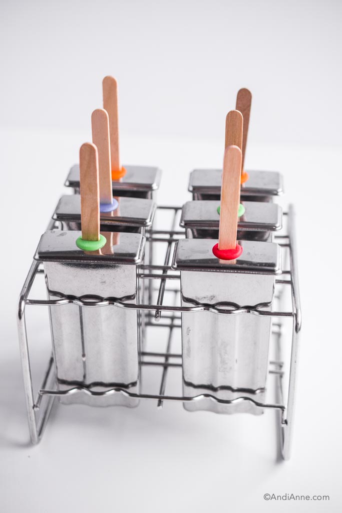 stainless steel popsicle mold