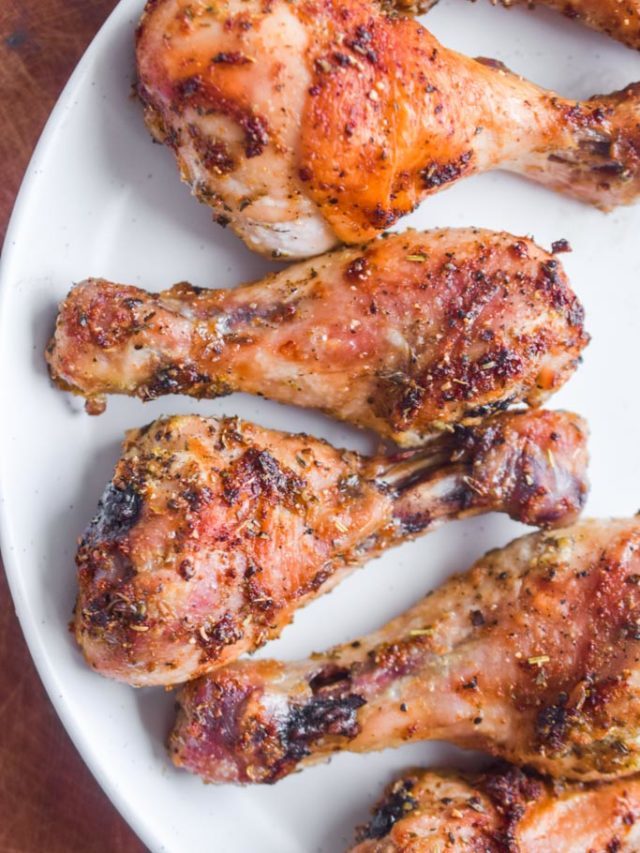 Easiest Oven Baked Chicken Legs