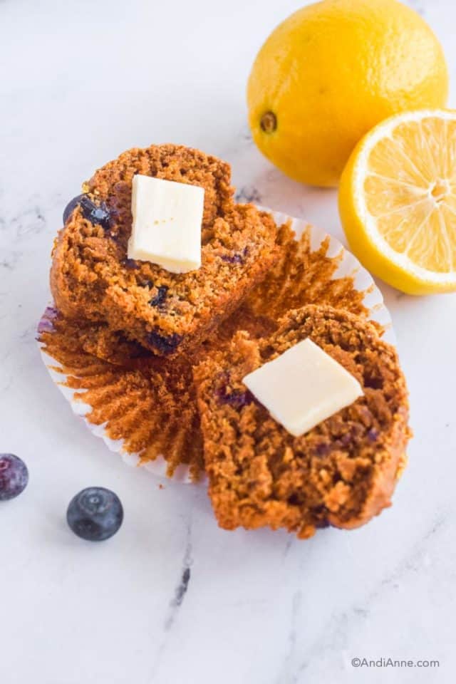 Easy Lemon Blueberry Muffins Recipe
