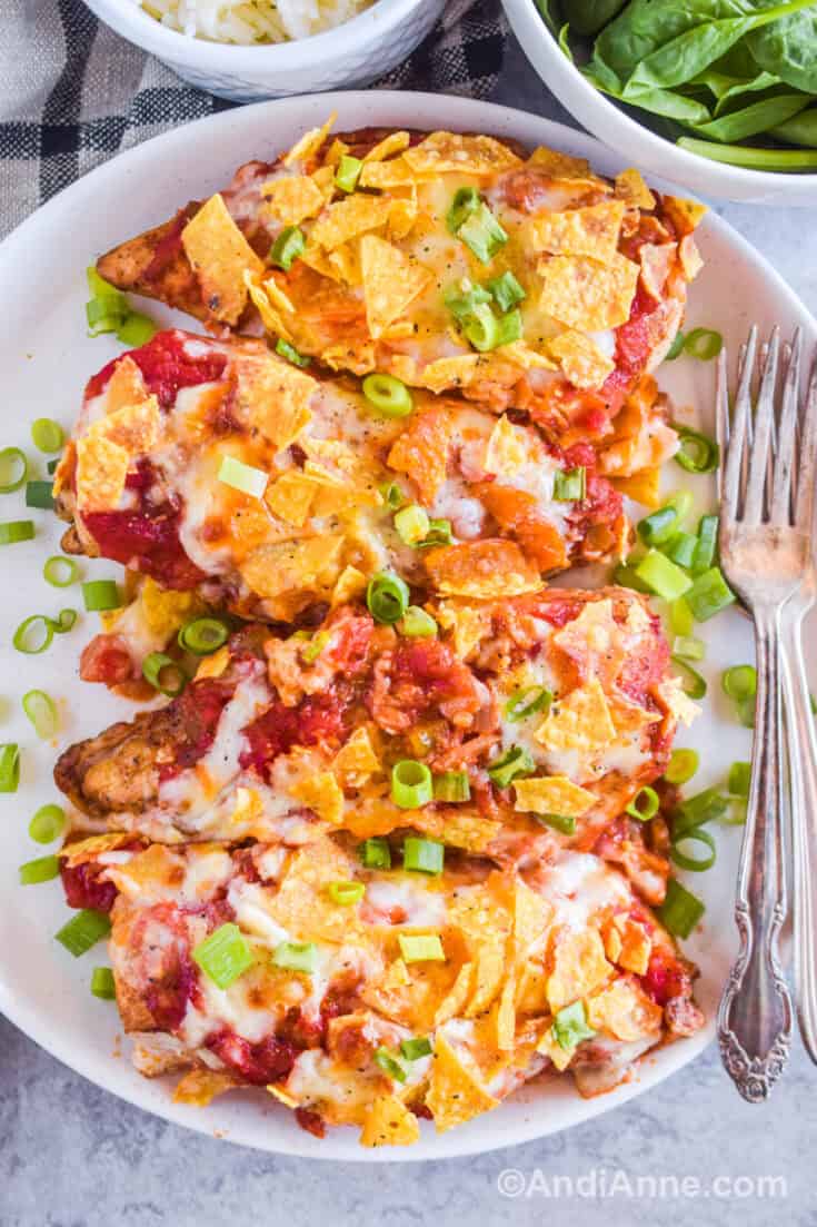 Baked Salsa Mozzarella Chicken Andi Anne